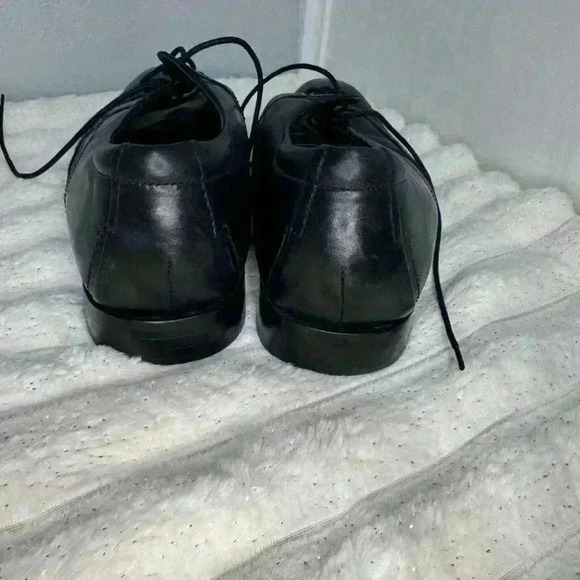 Rockport Adiprene By Adidas Mens Oxford Shoes Black Leather Wingtip Men’s 9.5 - Picture 3 of 15